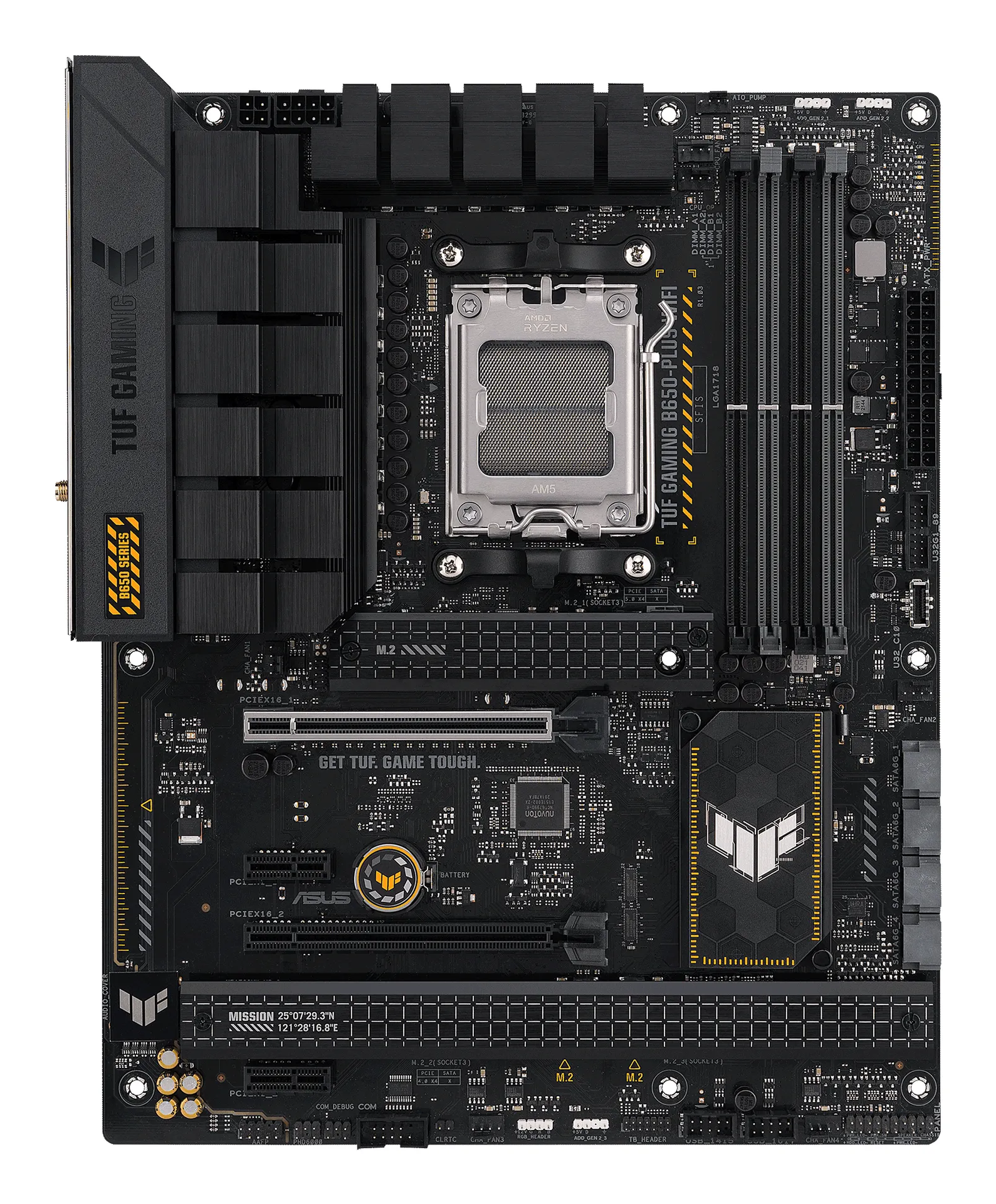 ASUS TUF GAMING B650-PLUS WIFI AMD B650 Sockel AM5 ATX – Bild 2