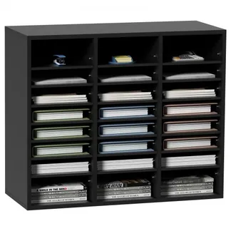 VEVOR Briefablage Schreibtisch Organizer 997 x 305 x 680 mm, 2,3–5,6 cm Einstellbar A4 Stapelbar Quer, Papierablage, Aufbewahrung Schreibtisch Ablagesystem Organisation, Ablage (Schwarz, 3 x 8 Fächer) VEVOR Briefablage Schreibtisch Organizer 997 x 305 x 680 mm, 2,3–5,6 cm Einstellbar A4 Stapelbar Quer, Papierablage, Aufbewahrung Schreibtisch Ablagesystem Organisation, Ablage (Schwarz, 3 x 8 Fächer)