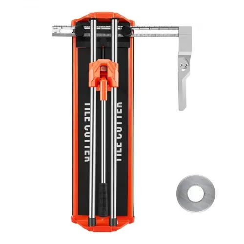 VEVOR 40 cm Fliesenschneider (manuell) für Wand- & polierte Fliesen, Fliesenschneidmaschine mit Doppelschienen, Wolframkarbid-Rad, Rutschfestem Griff, Anti-Verschiebungs-Druckstange – Bild 8
