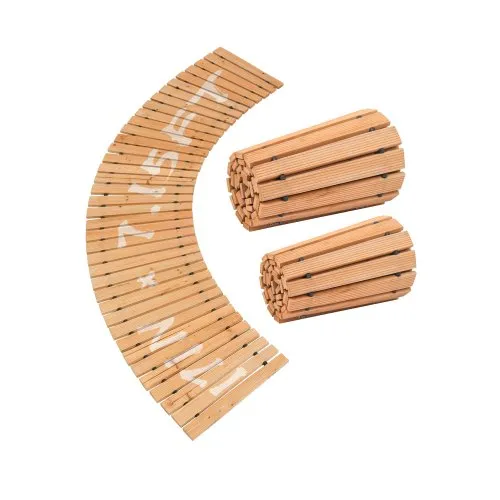 VEVOR Rollweg Gartenweg 218×43 cm, Ausrollbarer Holzweg, Gehweg aus Zedernholz mit Drahtseilverbindung, Holztritt, Gartentritt, dekorative Trittplatten für Strandpromenade, Hinterhof, Terrasse VEVOR Rollweg Gartenweg 218×43 cm, Ausrollbarer Holzweg, Gehweg aus Zedernholz mit Drahtseilverbindung, Holztritt, Gartentritt, dekorative Trittplatten für Strandpromenade, Hinterhof, Terrasse