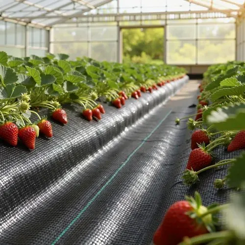 VEVOR Unkrautvlies 4x35,1 m Gartenvlies 100 g/㎡, Unkrautmatte auf Rolle aus Polypropylen, Unkrautfolie mit Hoher Belüftung Entwässerung, Wurzelsperre gegen Unkraut für Gewächshaus Bauernhof, Schwarz – Bild 7