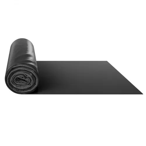 VEVOR PE Baufolie 0,91x15,24m, 4 Mil/0,1 mm dicke Abdeckfolie, Kunststoff-Abdeckplane, Malerplane, Polyethylen-Estrichfolie für Kriechkeller-Dampfsperre, vielseitig einsetzbar, Schutzfolie, schwarz – Bild 10