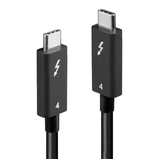 Lindy 31121 Thunderbolt-Kabel 2 m 40 Gbit/s Schwarz Lindy 31121 Thunderbolt-Kabel 2 m 40 Gbit/s Schwarz