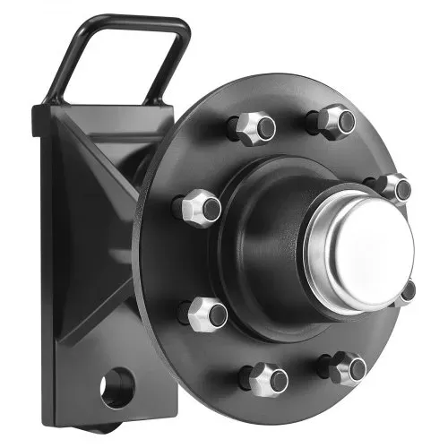 VEVOR Versandcontainer-Räder, 8-Loch-Rad-Set, robuste Versandcontainer-Achse mit Ratschen-Zurrgurt, bewegt sich 6 m bis 12 m, sicherer Transport für Dock, Lager, Baustelle, Schwarz – Bild 10