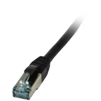 Patchkabel RJ45, CAT6A 500Mhz, 1.0m, schwarz, S-STP(S/FTP), TPE/LSZH(Superflex), AWG26, Synergy 21 Patchkabel RJ45, CAT6A 500Mhz, 1.0m, schwarz, S-STP(S/FTP), TPE/LSZH(Superflex), AWG26, Synergy 21