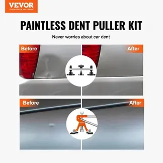 VEVOR 56-teiliger Brücken-Ausbeulen-Abzieher Dellen-Reparaturset, inkl. 20 Abziehlaschen & 6 x Brückenabziehlaschen, Aluminium Ausbeulwerkzeug Entfernung von Beulen, für Autos, Kühlschränken usw. VEVOR 56-teiliger Brücken-Ausbeulen-Abzieher Dellen-Reparaturset, inkl. 20 Abziehlaschen & 6 x Brückenabziehlaschen, Aluminium Ausbeulwerkzeug Entfernung von Beulen, für Autos, Kühlschränken usw.