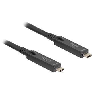 Aktives Optisches USB-C 8K Video + Daten + PD Kabel Aktives Optisches USB-C 8K Video + Daten + PD Kabel