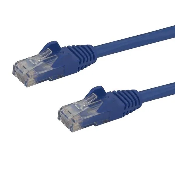 StarTech.com Cat6 Gigabit Patchkabel Snagless mit RJ45 UTP 5m in Blau – Cat 6 Netzwerkkabel StarTech.com Cat6 Gigabit Patchkabel Snagless mit RJ45 UTP 5m in Blau – Cat 6 Netzwerkkabel