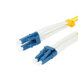 LWL-2-Faser-Patchk. 15mtr.LC-LC, 9/125um, OS2, AD=2mm, flexible Knickschutztülle, G657.A2, Synergy 21 LWL-2-Faser-Patchk. 15mtr.LC-LC, 9/125um, OS2, AD=2mm, flexible Knickschutztülle, G657.A2, Synergy 21