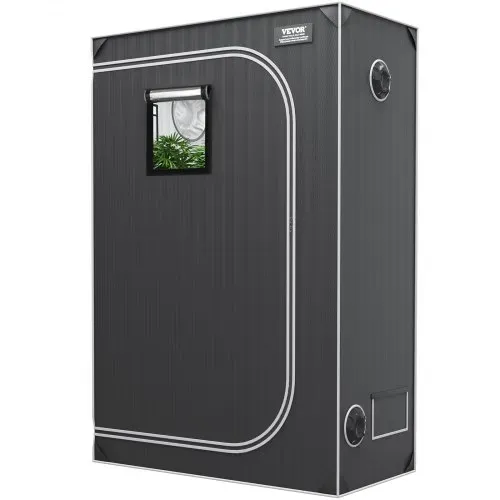 VEVOR Growzelt 122 x 61 x 183 cm Indoor-Growzelt Hydrokultur-Fenstertürablage – Bild 10