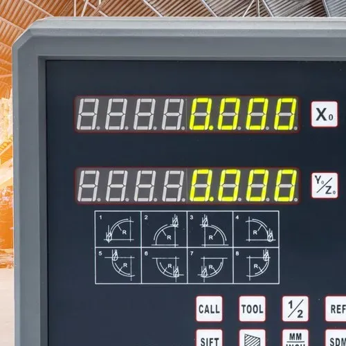 VEVOR 2 Achsen Digitalanzeige Linear Scale Hochpräzise, 220V Linearmaßstab, 10 Fuß Digital Display Linear Scale High Precision – Bild 2