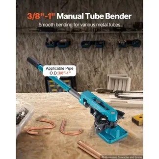 VEVOR Manueller Rohrbieger Rohrbiegegerät 10-25 mm Rohrbiegemaschine Handrohrbieger VEVOR Manueller Rohrbieger Rohrbiegegerät 10-25 mm Rohrbiegemaschine Handrohrbieger