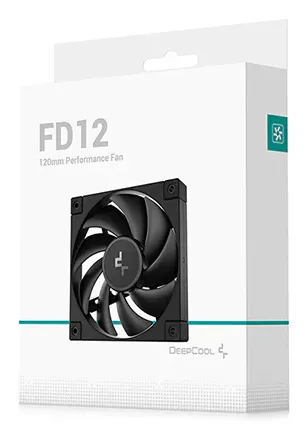 DeepCool FD12 Computergehäuse Ventilator 12 cm Schwarz 1 Stück(e) – Bild 6