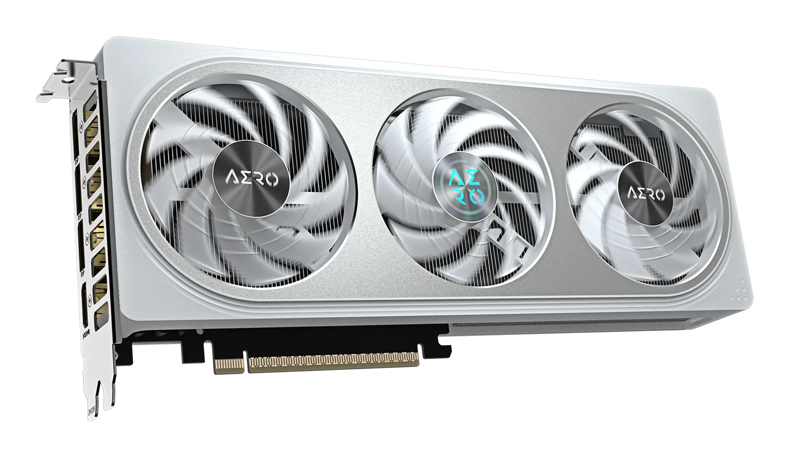 GIGABYTE GeForce RTX 5060 Ti AERO OC 8G Grafikkarte – 8 GB GDDR7, 128 Bit, PCI-E 5.0, 2647 MHz Kernfrequenz, 3 x DisplayPort, 1 x HDMI, GV-N506TAERO OC-8GD – Bild 3