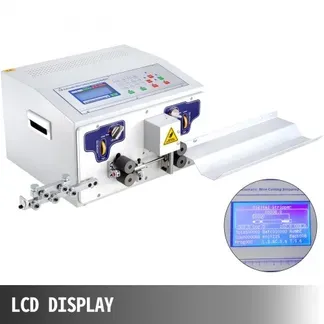 VEVOR Automatische Computer-Abisoliermaschine 300 W, Kabelschneidemaschine 1-100,000 mm, 230 V Drahtbiegemaschine Max. Kanaldurchmesser 10 mm, Kabelschälmaschine mit LCD Schirm und Richtmaschine VEVOR Automatische Computer-Abisoliermaschine 300 W, Kabelschneidemaschine 1-100,000 mm, 230 V Drahtbiegemaschine Max. Kanaldurchmesser 10 mm, Kabelschälmaschine mit LCD Schirm und Richtmaschine