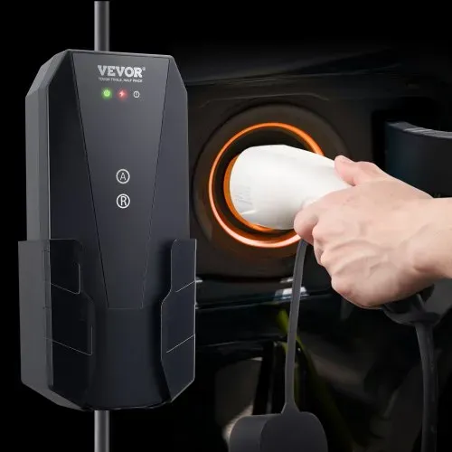 VEVOR Tragbares EV-Ladegerät 3,68 kW Ladegerät für Elektrofahrzeuge EV-Ladekabel Typ 2(IEC62196) CEE 7/7 Stecker 8-16A 1-Phasig EV-Ladestation 8,6m Kabellänge IP66 Wasserdicht Wallbox – Bild 7