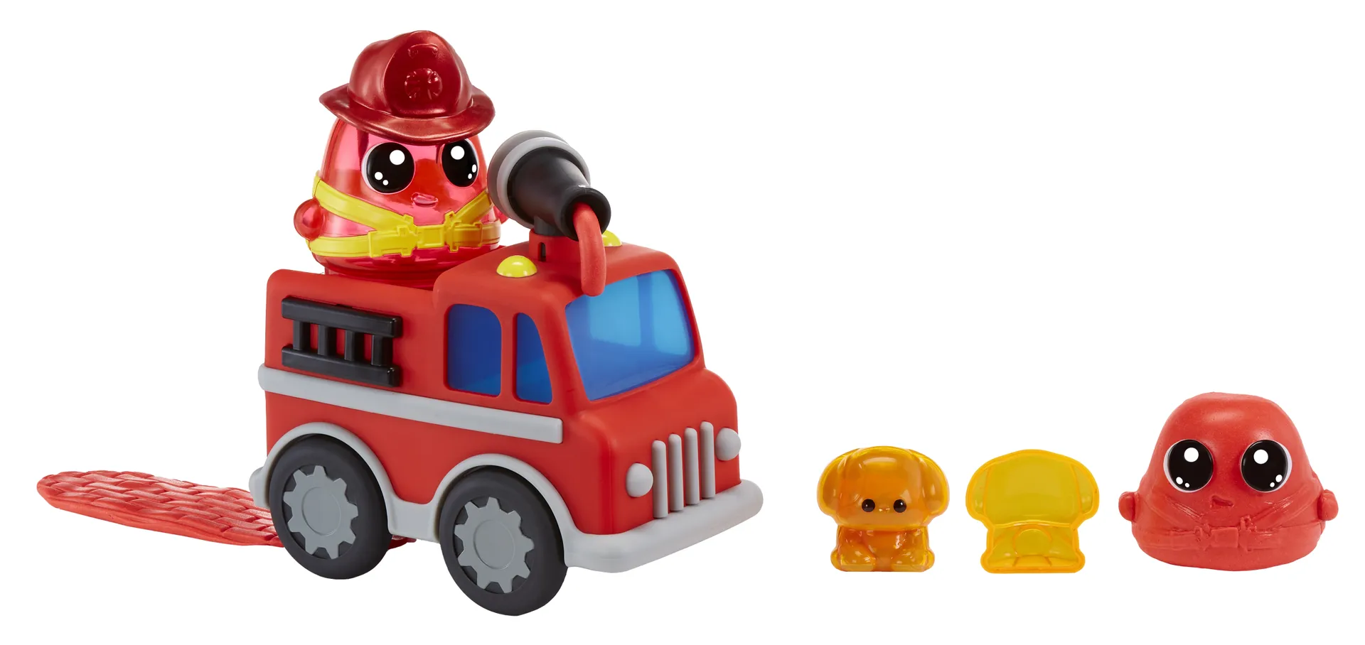 MGA Entertainment DohKins Firetruck & Firefighter Knetmasse-Spielset 192 g Mehrfarbig – Bild 4