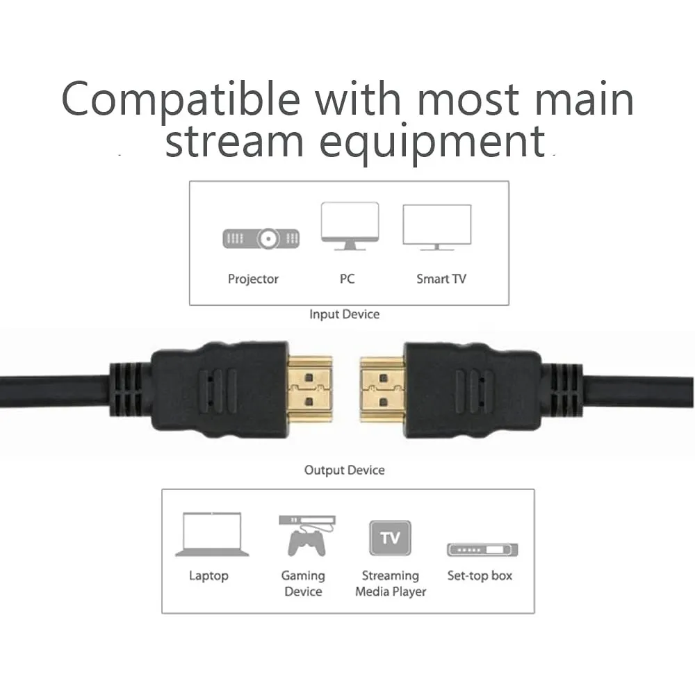 Techly ICOC HDMI-4-100NE HDMI-Kabel 10 m HDMI Typ A (Standard) Schwarz – Bild 4