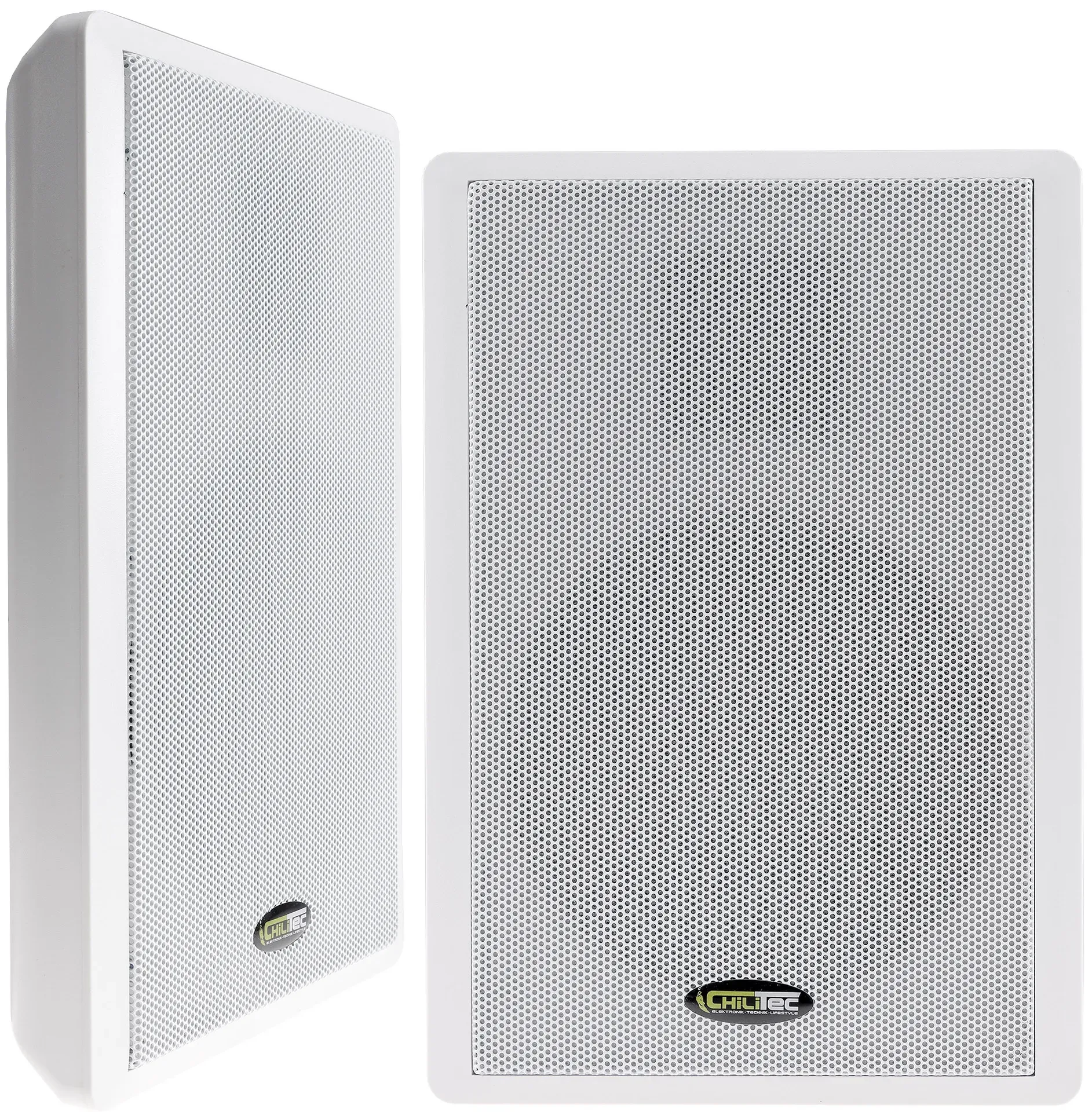 Flatpanel-Lautsprecher, 40W, weiß Surround, 4 Ohm, 86dB, 2-Wege, Paar Flatpanel-Lautsprecher, 40W, weiß Surround, 4 Ohm, 86dB, 2-Wege, Paar