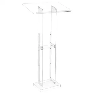 VEVOR Podiumständer Rednerpult (1265 mm) aus Acryl, tragbarer Laptop-Schreibtisch mit breiter Lesefläche & Ablagefläche & Buchstopper, bodenstehend, für Klassenzimmer Hochzeiten Konferenzen VEVOR Podiumständer Rednerpult (1265 mm) aus Acryl, tragbarer Laptop-Schreibtisch mit breiter Lesefläche & Ablagefläche & Buchstopper, bodenstehend, für Klassenzimmer Hochzeiten Konferenzen