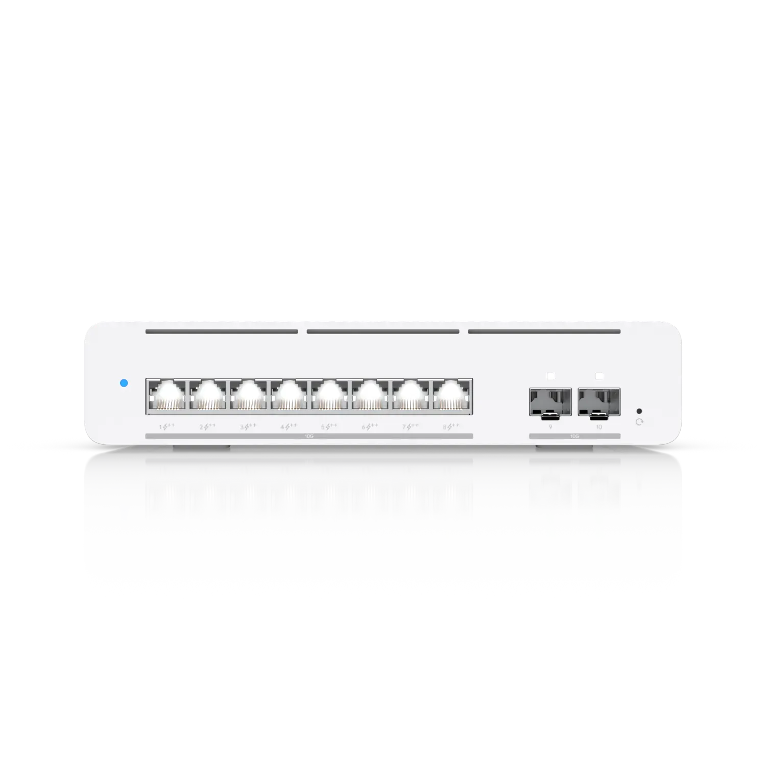 Ubiquiti Switch full managed Layer3 10 Port • 8x 10 GbE • PoE Budget 155W • 8x PoE bt • 2x SFP+ • Desktop/Wall • UniFi • USW-Pro-XG-8-PoE – Bild 3