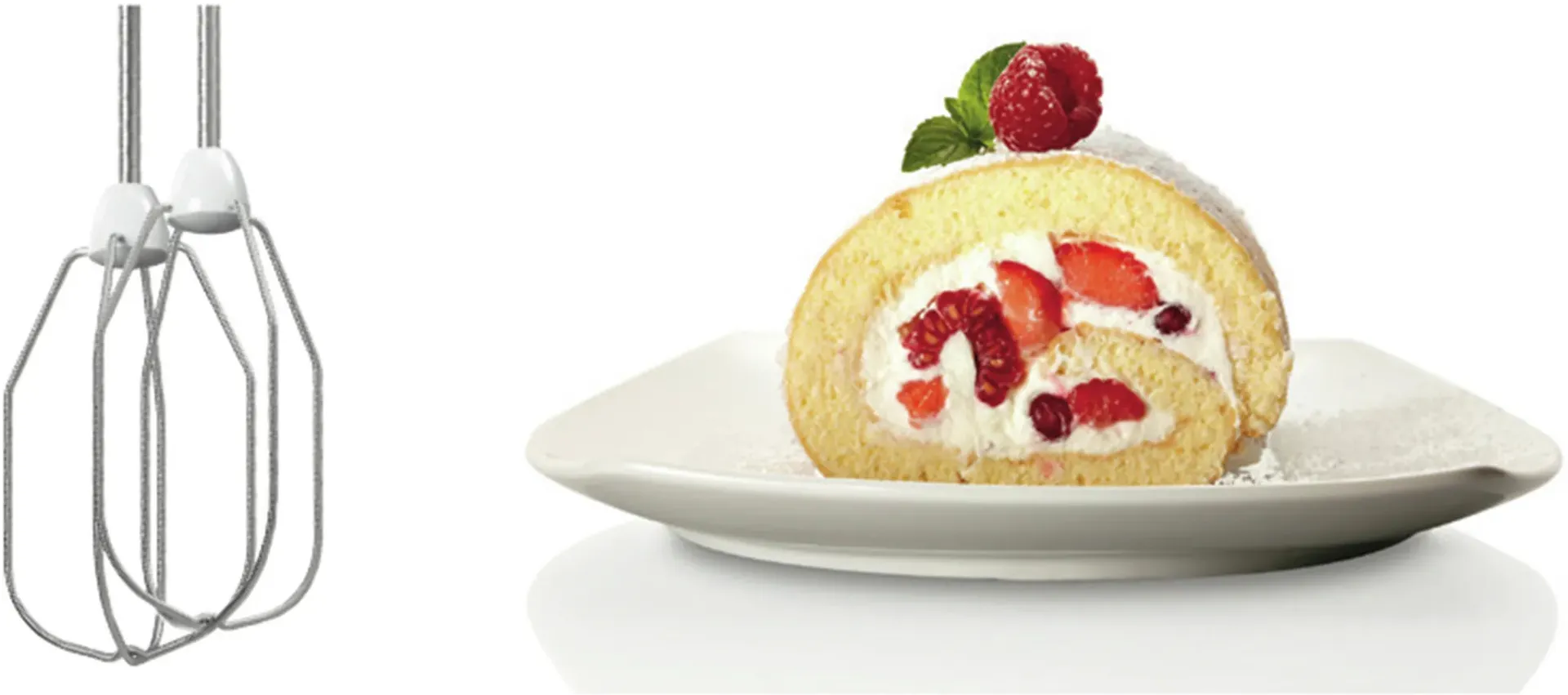 Bosch MFQ2210D Mixer Handmixer 375 W Blau, Weiß – Bild 6