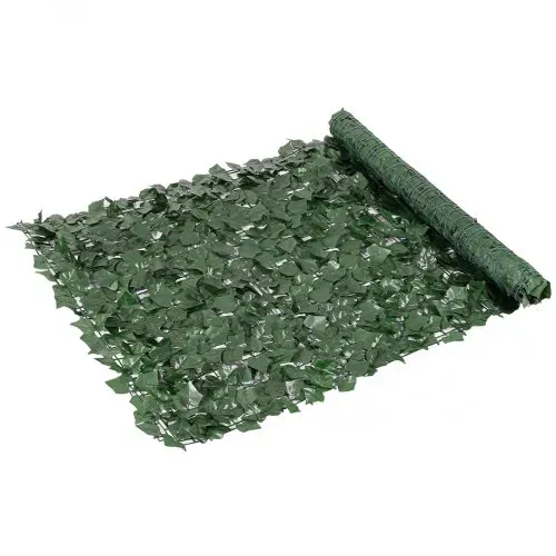 VEVOR Sichtschutzzaun Efeu, 99x249cm, künstlicher grüner Wandschirm, grüner Efeuzaun mit verstärkter Verbindung, künstliche Hecken mit Weinblättern, Dekoration für Garten, Hof, Balkon, Terrassendeko – Bild 10