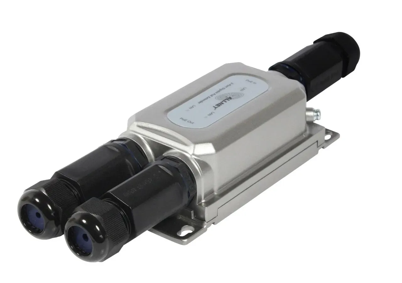 ALLNET PoE Extender Repeater Outdoor IP67 IEEE802.3BT IN - AT Out, ALL-PR2013Ov2-30W – Bild 2