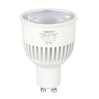 MiBoxer FUT106ZR LED Retrofit GU10 6W RGB-WW (RGB-CCT) Spot MiBoxer FUT106ZR LED Retrofit GU10 6W RGB-WW (RGB-CCT) Spot