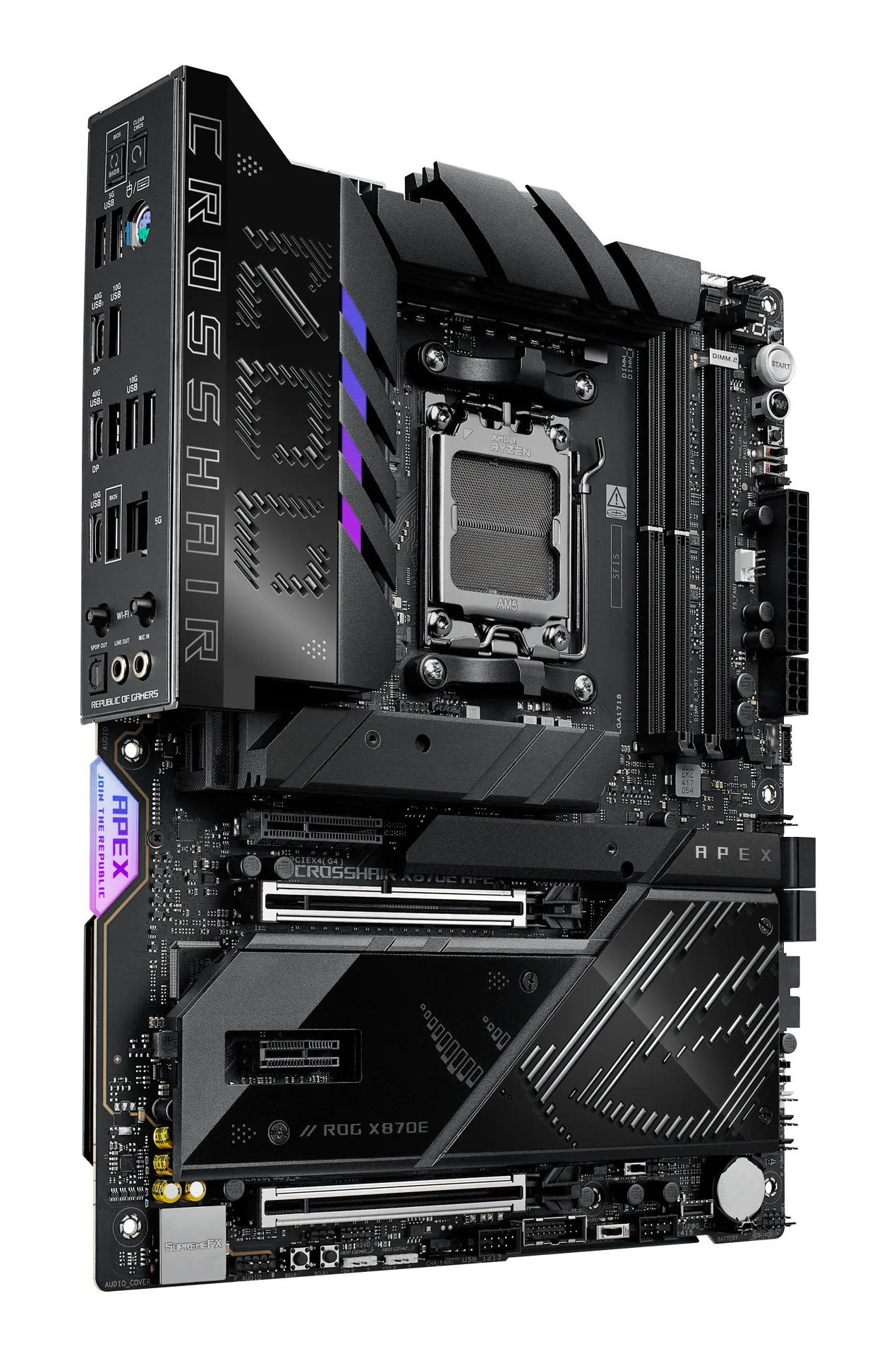 ASUS ROG CROSSHAIR X870E APEX AMD X870E Sockel AM5 ATX – Bild 4