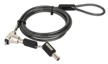 Manhattan 440486 Kabelschloss Schwarz, Durchscheinend 1,8 m Manhattan 440486 Kabelschloss Schwarz, Durchscheinend 1,8 m