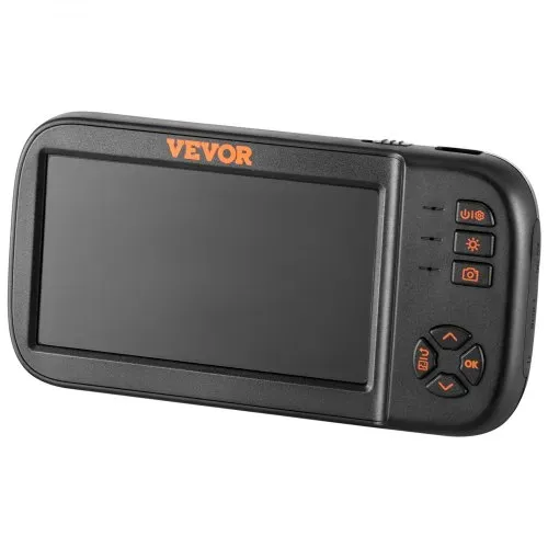 VEVOR Endoskopkamera mit Licht Dreifach Linsen Industrie Endoskop 4,5" IPS Bildschirm Inspektionskamera 1920x1080 Wasserdichtes Rohrkamera Inspektion von Automotoren Abwasserkanälen HVAC-Kanälen – Bild 10