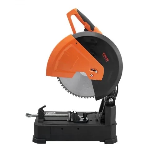 VEVOR 2800 W Kapp- und Gehrungssäge Kreissägeblatt, 35,5 cm, Professional Paneelsäge Kappzugsäge, Sägen Kappsäge Kreissäge Hochwertiges Sägeblatt Kaltschnitt-Kappsäge Orange & Schwarz – Bild 10