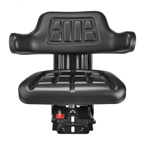 VEVOR Universal Gabelstaplersitz 61x51x51 cm, Traktorsitz, Schleppersitz, Treckersitz, Staplersitz, Traktor Sitz PVC-Kunstleder und hochelastischem Polyurethanschaum, ideal für Kompaktlader-Bulldozer – Bild 8