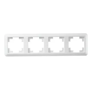 Rahmen McPower “Cup“ 4-fach, weiß Rahmen McPower “Cup“ 4-fach, weiß