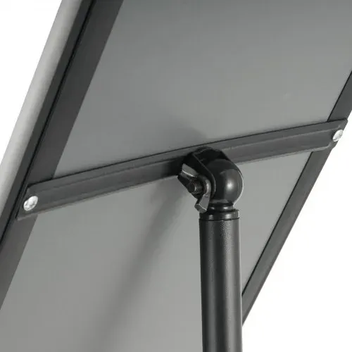 VEVOR Informationsständer mit Sockel 279 x 216 mm Infoständer Einstellbare Höhe 820-1250 mm Posterständer, Robuster Schilderhalter Aufsteller Gefüllt mit Sand oder Wasser, für Displays, Werbung – Bild 10