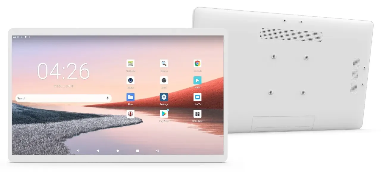 ALLNET High Performance Display 24 Zoll, Android 12, RK3588, HDMI In, Farbe weiß, für Batterie Standfuß kompatibel – Bild 7