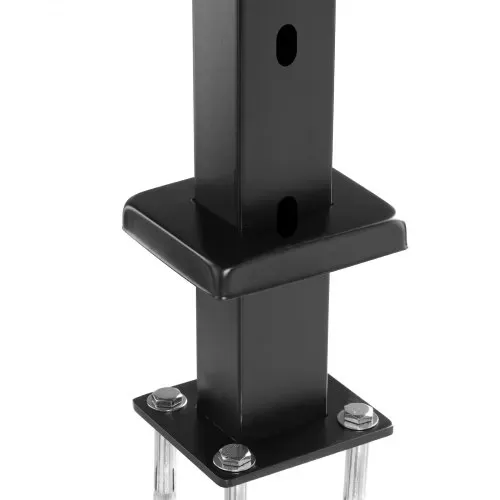 VEVOR Kabelgeländerpfosten, 1067x50,8x50,8 mm, Kabel-Treppengeländerpfosten mit 30° vorgebohrten Löchern, SUS304 Edelstahl, für Handlauf, Balustraden, Schwarz, 1JZLGZXHS106W3XAA001V0 – Bild 9