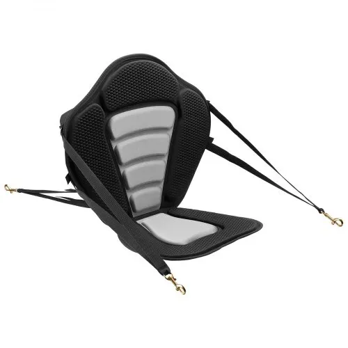 VEVOR 1 x Kajaksitz 12 mm Dicke, Gepolsterter Sitz für Stand-Up-Paddle-Board, Bootssitz mit Rückenlehne & Aufbewahrungstasche & Verstellbaren Gurten für SUP Kanu Angelboot Aufblasbares Kajak – Bild 9
