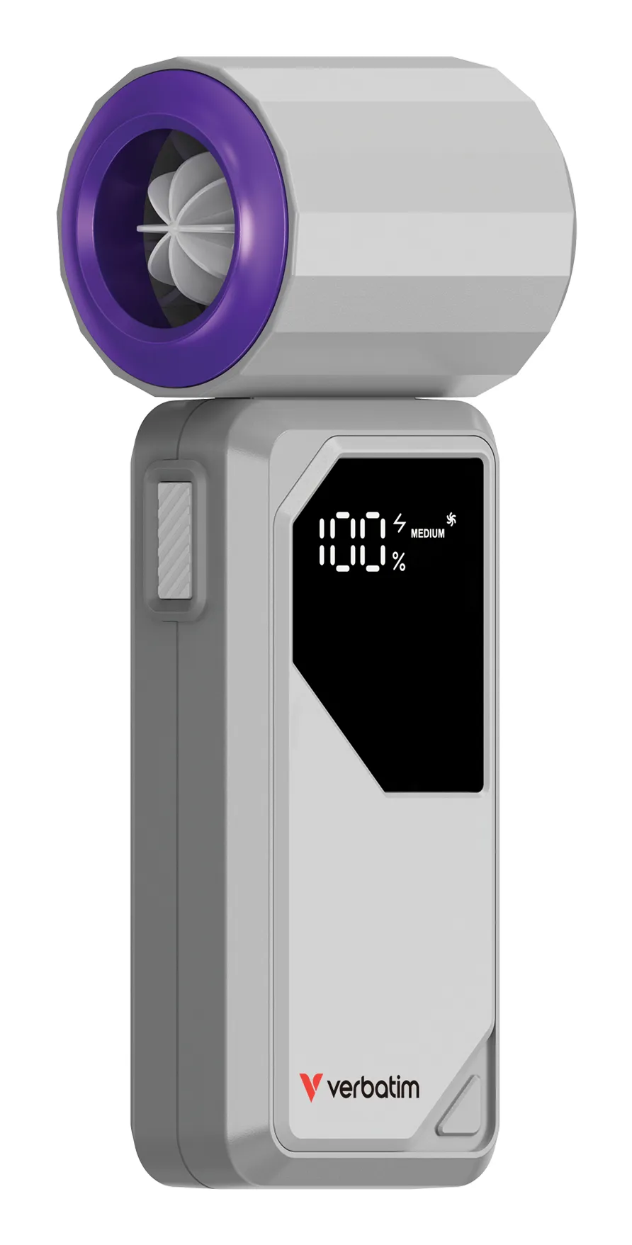 Verbatim Cool ’n‘ Go AirJet Grau, Violett Handventilator Verbatim Cool ’n‘ Go AirJet Grau, Violett Handventilator