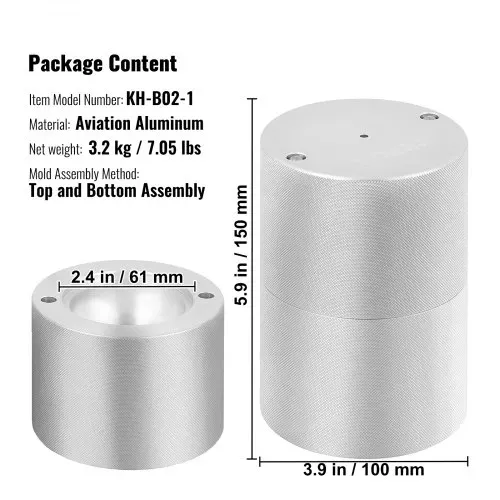 VEVOR Eiswürfelbereiter Eiswürfelformen Satz 60 mm, Eiswürfelform Eiskugelform mit Tropfschale & Eiszange & Glas, Strapazierfähige Eiswürfelformen Eiswürfelbehälter Silber Whisky, Americano – Bild 6
