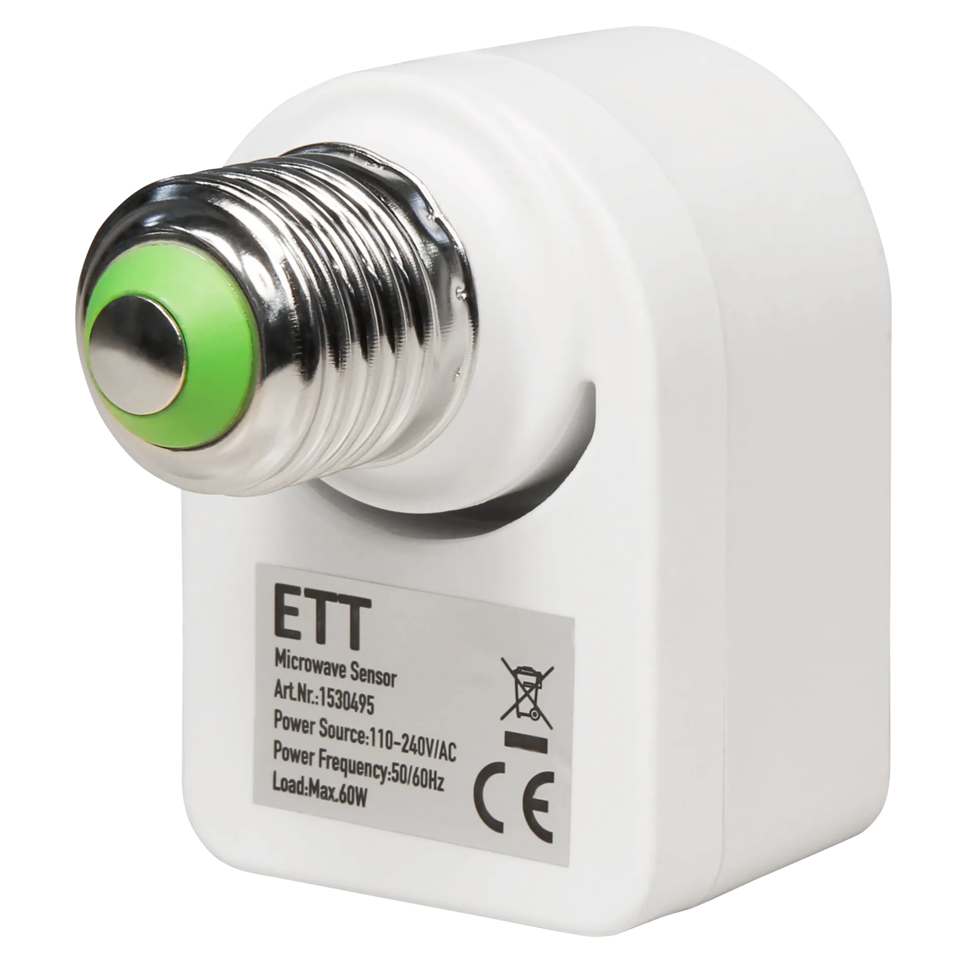 HF / Mikrowellen-Bewegungsmelder McShine mit E27 Fassung ''LX751'', 230V/ 60W – Bild 3