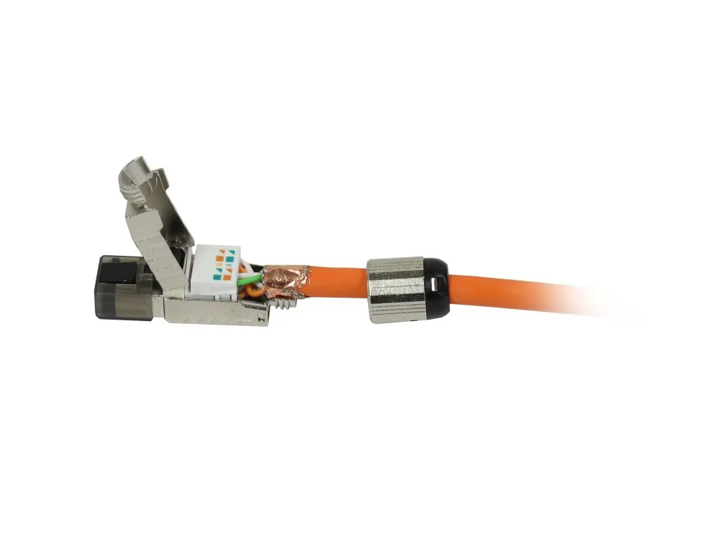 TP-Stecker TP, Feldkonfektionierbar, CAT8.1 Class I RJ45, Werkzeuglos, Synergy 21, – Bild 3