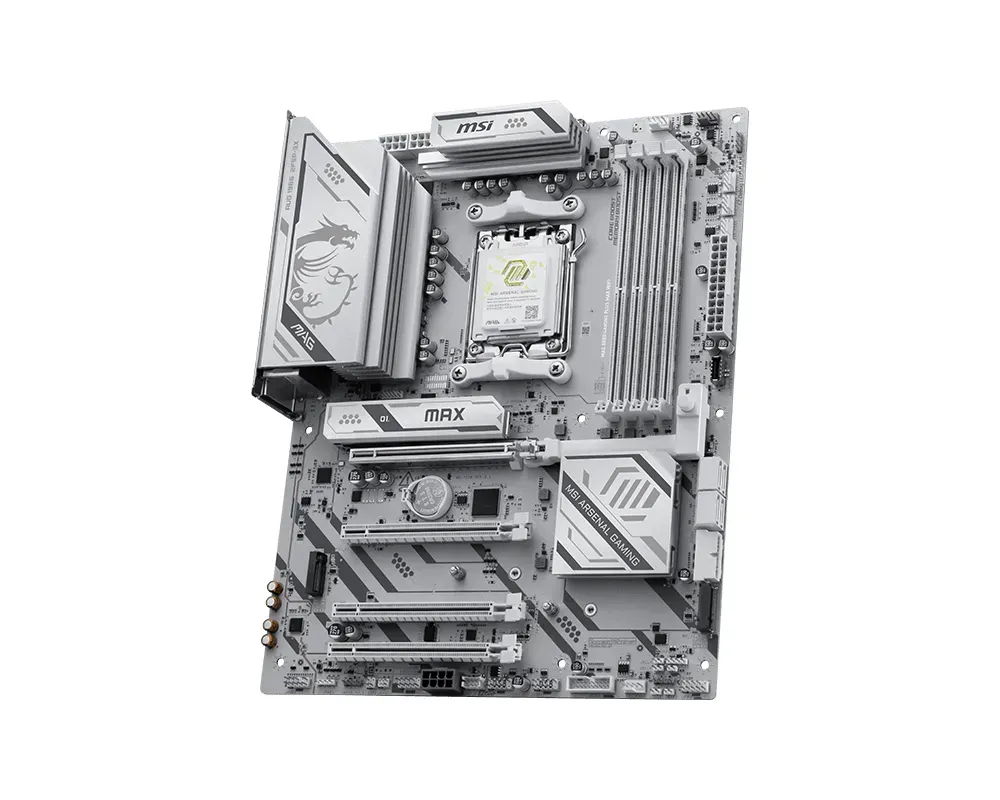 MSI MAG B850 GAMING PLUS MAX WIFI Motherboard AMD B850 Sockel AM5 ATX – Bild 2