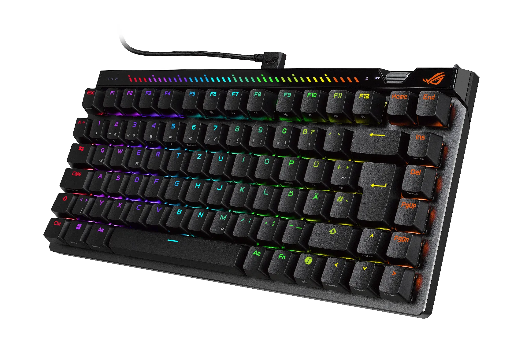 ASUS ROG Falchion Ace 75 HE Tastatur Gaming USB Schwarz – Bild 2