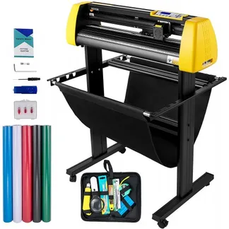 VEVOR Vinyl-Schneidemaschine, 870 mm Max Papierzufuhr Schneideplotter, automatische Kamera Kontur Schneiden LCD-Bildschirm Drucker mit Stand einstellbare Kraft & Geschwindigkeit VEVOR Vinyl-Schneidemaschine, 870 mm Max Papierzufuhr Schneideplotter, automatische Kamera Kontur Schneiden LCD-Bildschirm Drucker mit Stand einstellbare Kraft & Geschwindigkeit