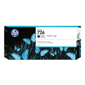 HP 726 Mattschwarz DesignJet Druckerpatrone, 300 ml HP 726 Mattschwarz DesignJet Druckerpatrone, 300 ml