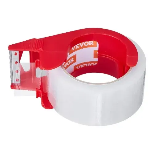 VEVOR Transparentes Packband, 76,2 mm Kern, 12er-Set 47,8 mm x 59,436 m Paketklebeband mit Spender, 0,068 mm Hochleistungs-Klebeband, ideal für Umzüge, Lagerung & Verpackung, Versand & Postversand – Bild 10