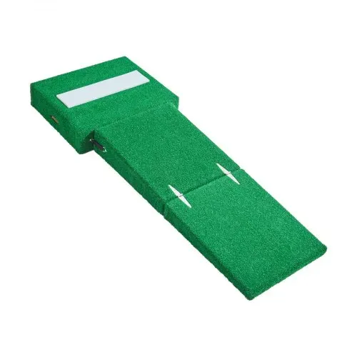 VEVOR Pitching Mound, tragbarer Baseball Pitcher Mound, 77 Zoll Pitching-Trainingsausrüstung (Oudoor / Indoor), Softball-Pitching-Hilfen mit Antifade-Rasen & Pitching-Gummi & Tragegriff – Bild 10