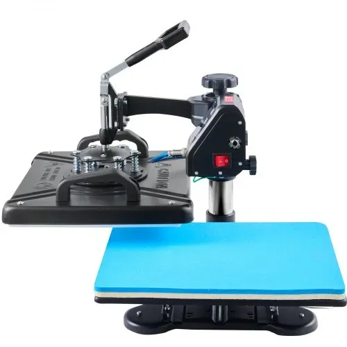 VEVOR 10 in 1 Hitzepresse 38 x 30 cm Transferpresse Schwarz Heißpresse Textilpresse Multifunktionale Sublimations-T-Shirtpresse Becherpresse – Bild 9